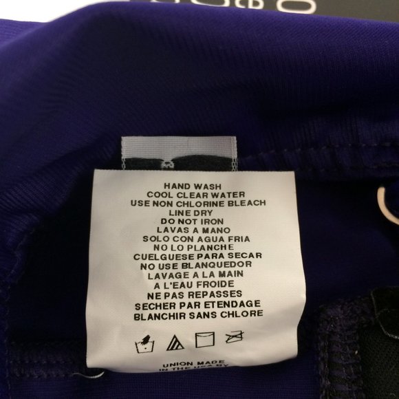 Miraclesuit Rialto Purple One Piece Swimsuit - Picture 7 of 9